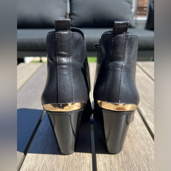 PEGABO - leather ankle boots size 5 - Picture 4 of 6